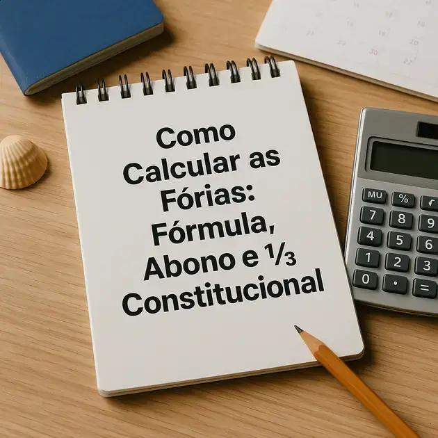 Como Calcular as Férias: Fórmula, Abono e 1/3 Constitucional
