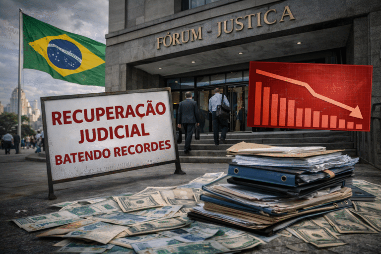 Como o Recorde de Recuperações Judiciais Está Mudando o Cenário Econômico do Brasil